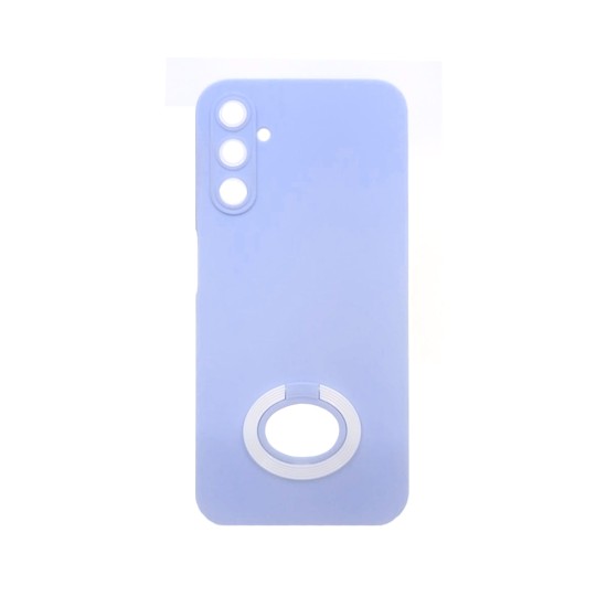 Capa de Silicone com Anel de Suporte para Samsung Galaxy A14 4g/5g Céu Azul